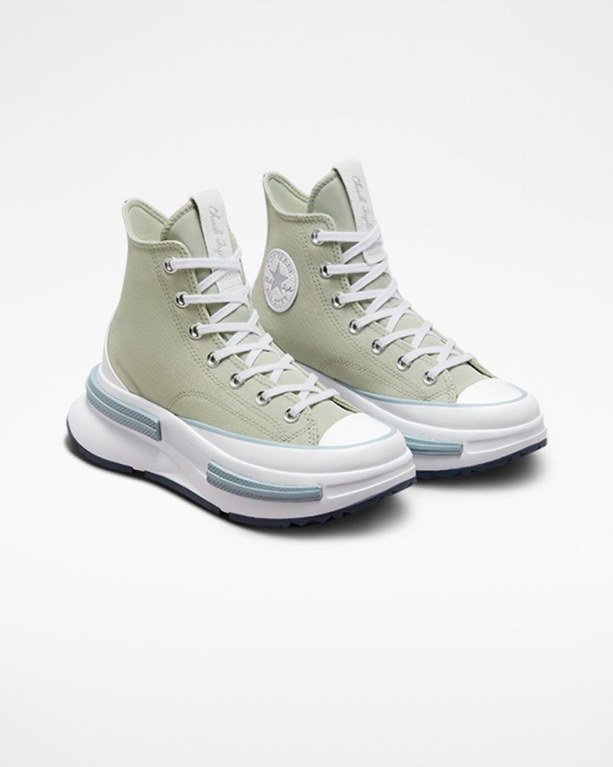 Zapatillas Altas Converse Run Star Legacy CX Mujer Verde Oliva | PE 7WL4P2